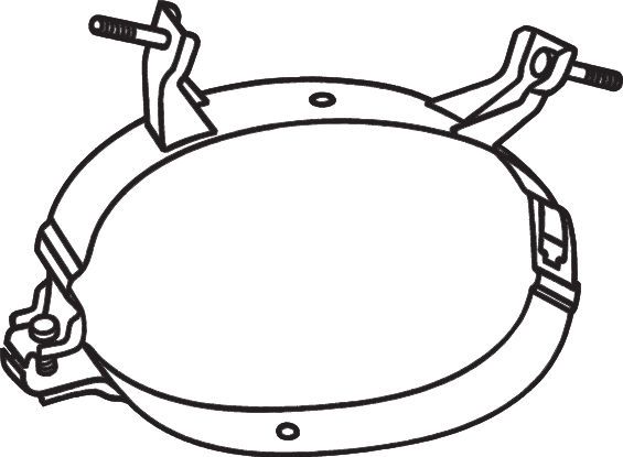 Uchwyt, system wydechowy BOSAL 251-016