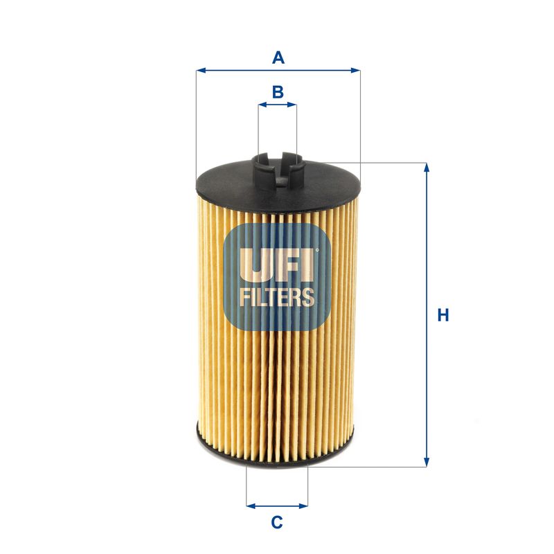 Filtr oleju UFI 25.007.00