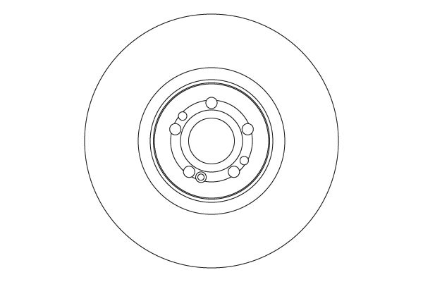 Tarcza hamulcowa TRW DF4634S