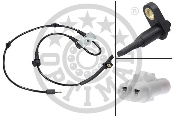 Czujnik, prędkość obrotowa koła OPTIMAL 06-S461