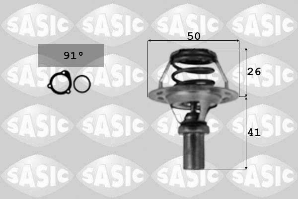 Termostat, płyn chłodzący SASIC 4000361