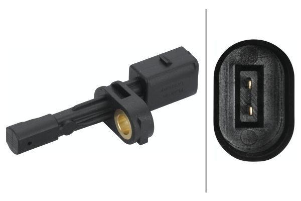 Czujnik, prędkość obrotowa koła HELLA 6pu 012 039-771