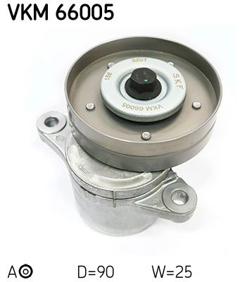 Rolka napinacza, pasek klinowy wielorowkowy SKF VKM 66005