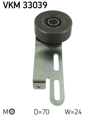 Rolka napinacza, pasek klinowy wielorowkowy SKF VKM 33039