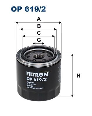 Filtr oleju FILTRON op 619/2