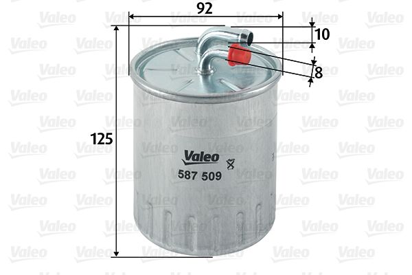 Filtr paliwa VALEO 587509