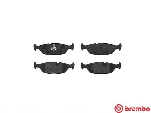 Zestaw klocków hamulcowych, hamulce tarczowe BREMBO P 06 009