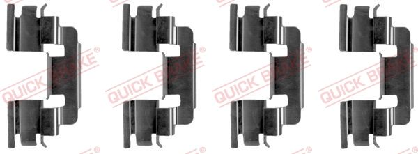 Zestaw akcesoriów, klocki hamulcowe QUICK BRAKE 109-1249