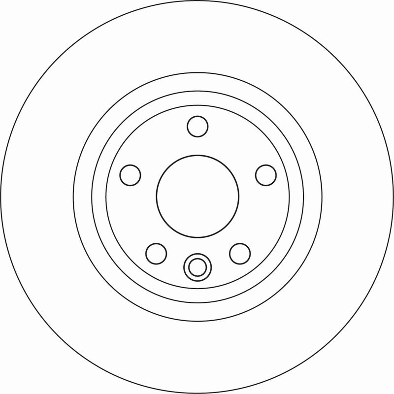 Tarcza hamulcowa TRW DF6947