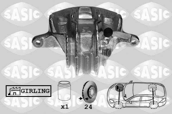 Zacisk hamulca SASIC SCA0075