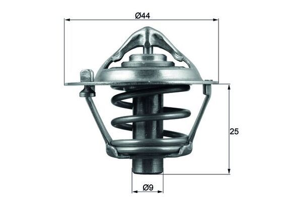 Termostat, płyn chłodzący MAHLE TX 113 82D