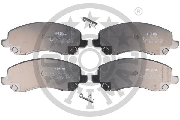 Zestaw klocków hamulcowych, hamulce tarczowe OPTIMAL BP-12284