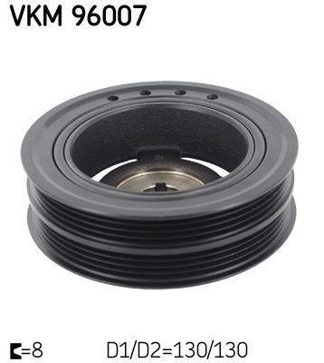 Koło pasowe, wał korbowy SKF VKM96007