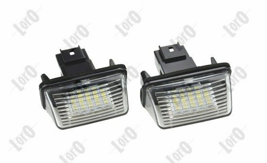 Oświetlenie tablicy rejestracyjnej ABAKUS l38-210-0001led