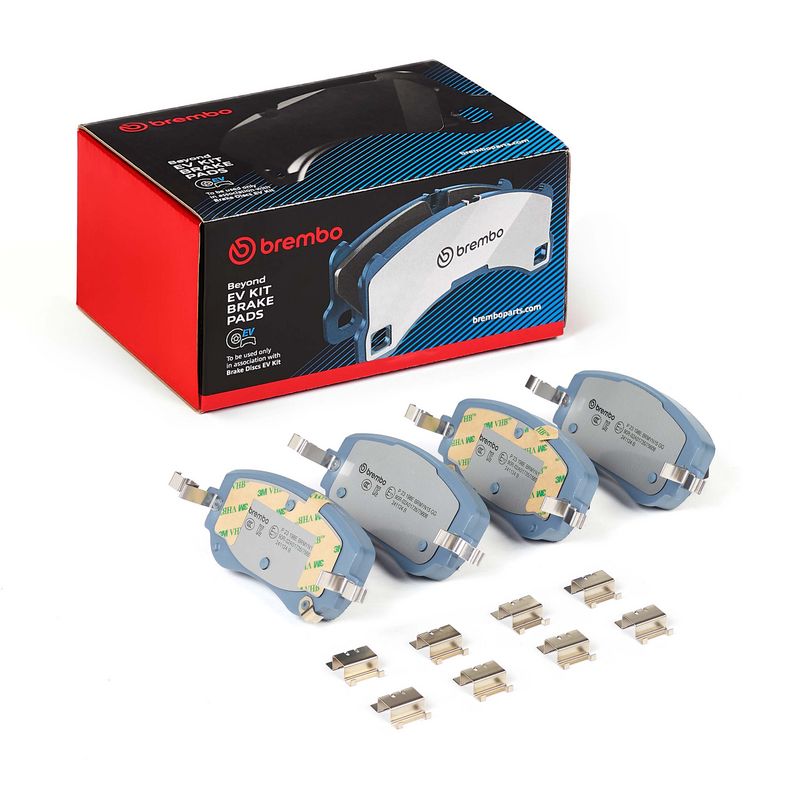 Zestaw klocków hamulcowych, hamulce tarczowe BREMBO P 23 198E