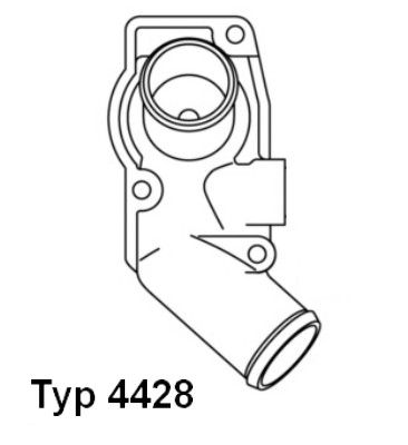 Termostat, płyn chłodzący WAHLER 4428.92D