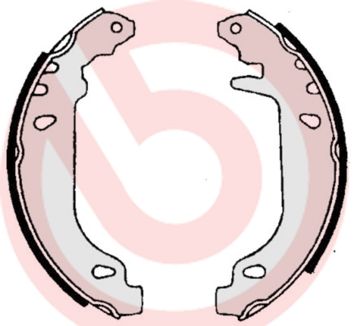Zestaw szczęk hamulcowych BREMBO S 61 519