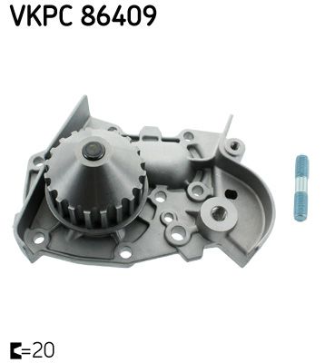Pompa wody, chłodzenie silnika SKF VKPC86409