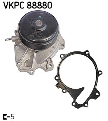 Pompa wody, chłodzenie silnika SKF VKPC88880