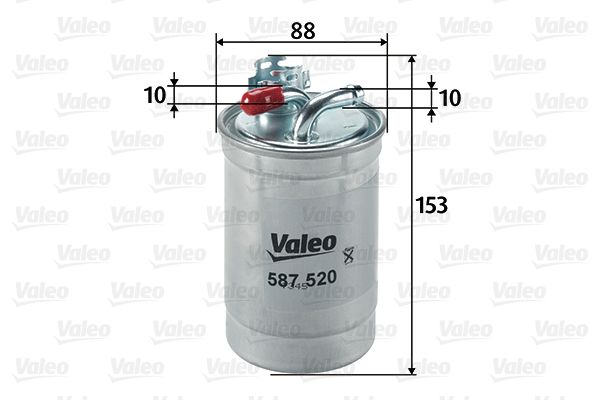 Filtr paliwa VALEO 587520
