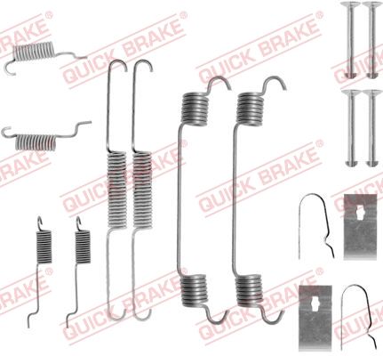 Zestaw akcesoriów, szczęki hamulcowe QUICK BRAKE 105-0767