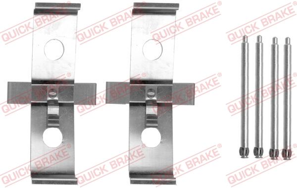 Zestaw akcesoriów, klocki hamulcowe QUICK BRAKE 109-1674