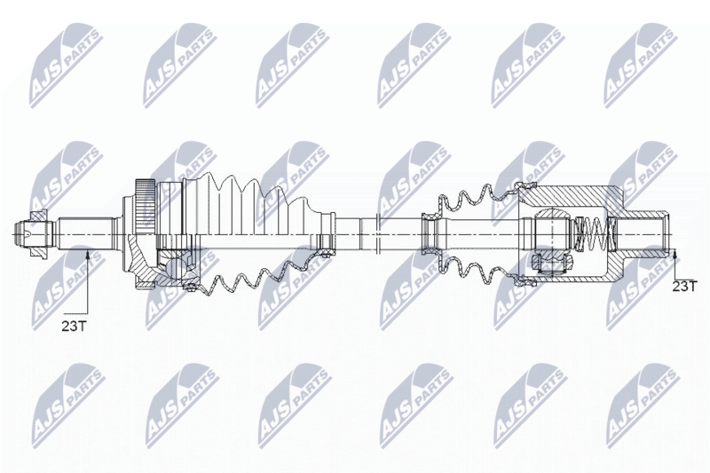 Wał napędowy NTY NPW-RE-151