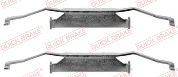 Zestaw akcesoriów, klocki hamulcowe QUICK BRAKE 109-1054