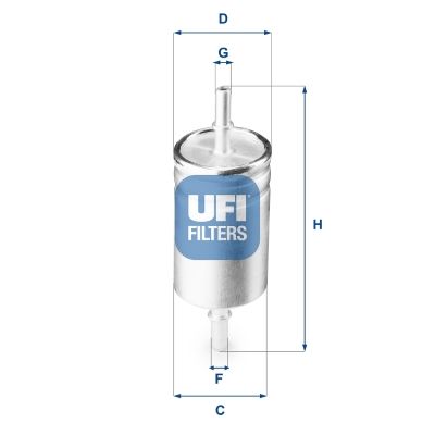 Filtr paliwa UFI 31.941.00