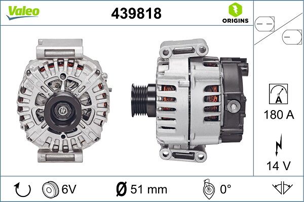 Alternator VALEO 439818