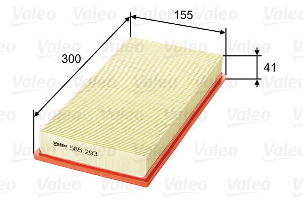 Filtr powietrza VALEO 585293
