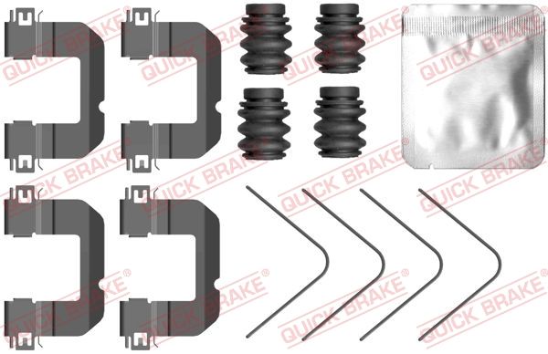 Zestaw akcesoriów, klocki hamulcowe QUICK BRAKE 109-0102