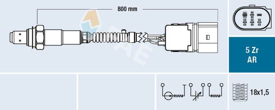 Sonda lambda FAE 75353