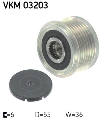 Alternator - sprzęgło jednokierunkowe SKF VKM03203