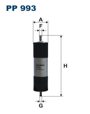Filtr paliwa FILTRON pp 993