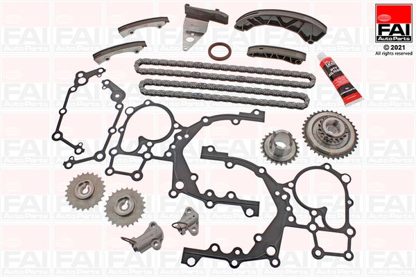 Zestaw łańcucha rozrządu FAI AutoParts TCK446