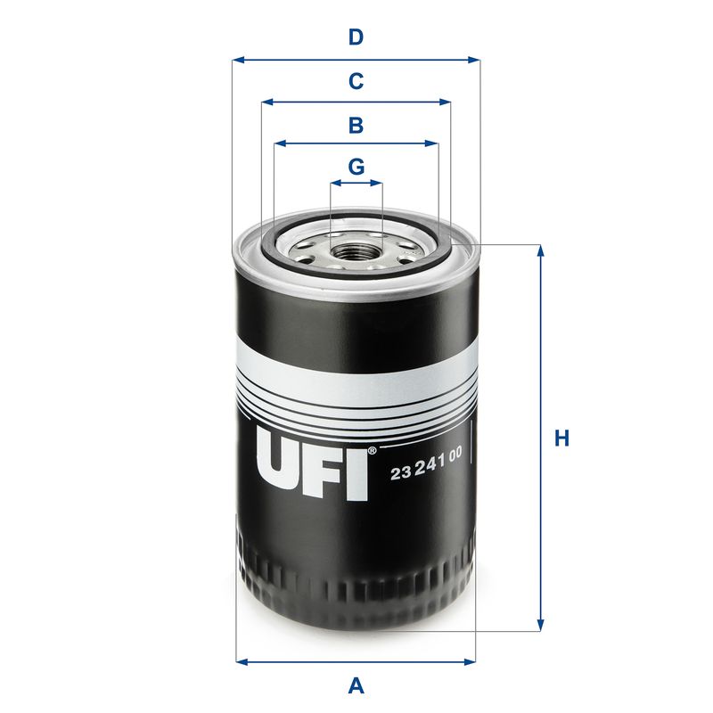 Filtr oleju UFI 23.241.00