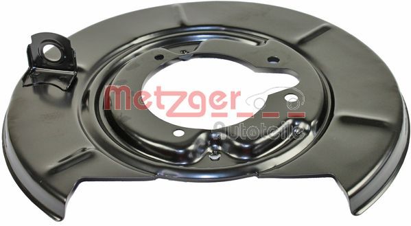 Panel rozbryzgiwujący, tarcza hamulcowa METZGER 6115061