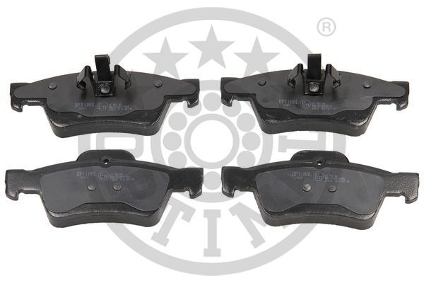Zestaw klocków hamulcowych, hamulce tarczowe OPTIMAL BP-12501