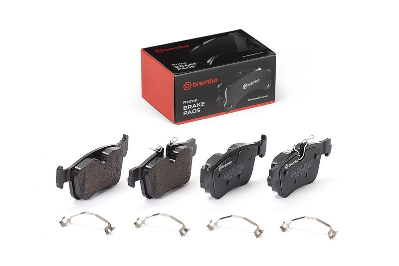 Zestaw klocków hamulcowych, hamulce tarczowe BREMBO P 86 035