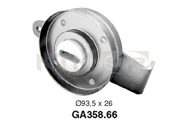 Rolka napinacza, pasek klinowy wielorowkowy SNR GA358.66