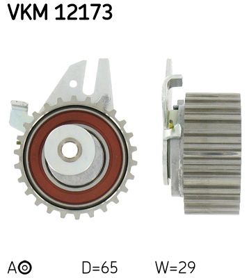 Rolka napinacza, pasek rozrządu SKF VKM 12173