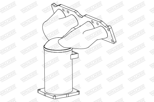 Katalizator WALKER 28845