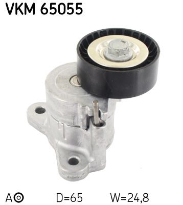 Rolka napinacza, pasek klinowy wielorowkowy SKF vkm 65055