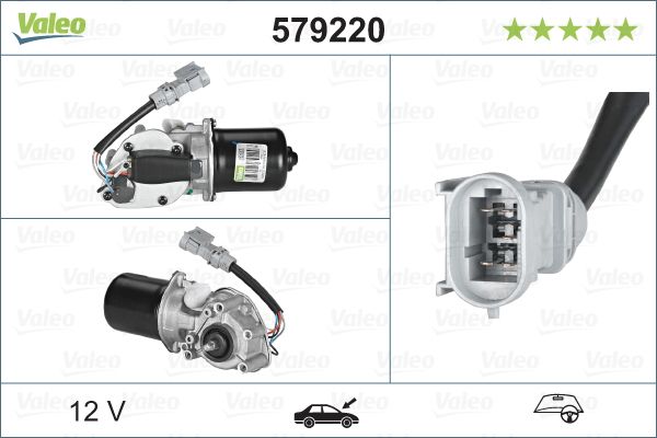 Silnik wycieraczek VALEO 579220