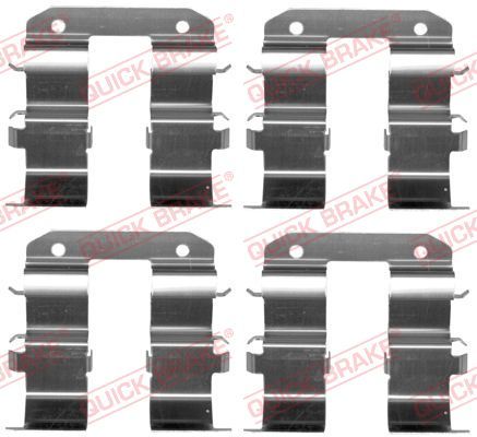 Zestaw akcesoriów, klocki hamulcowe QUICK BRAKE 109-1734
