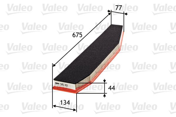 Filtr powietrza VALEO 585313