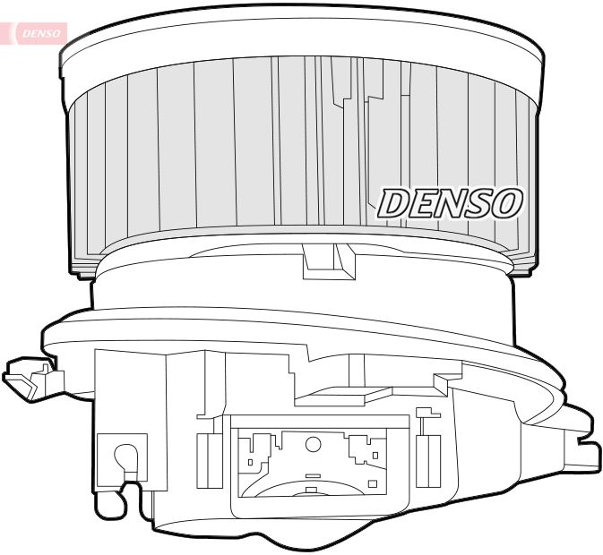 Wentylator wewnętrzny Denso DEA21007