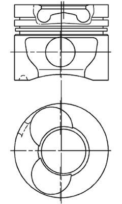 Tłok KOLBENSCHMIDT 94823700