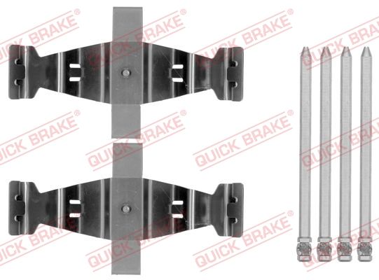 Zestaw akcesoriów, klocki hamulcowe QUICK BRAKE 109-1786